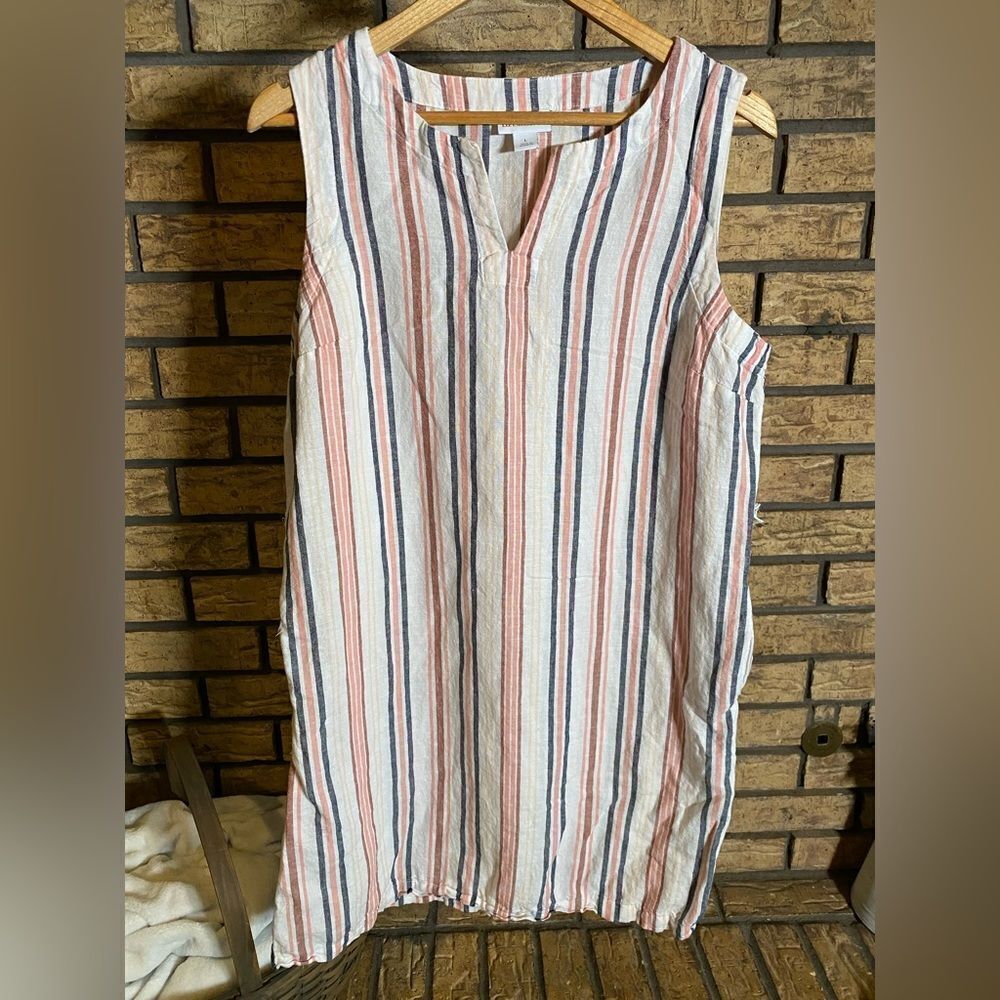 Liz Claiborne linen blend dress